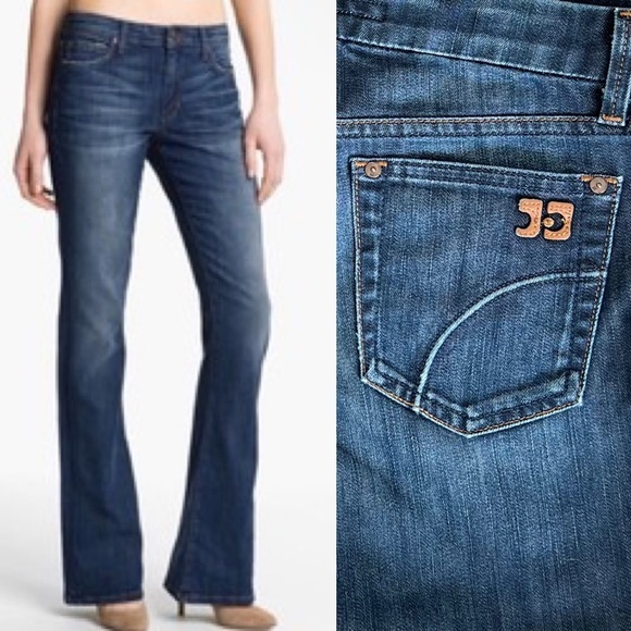 Joe’s Rocker Fit Flare Jeans, Nico Wash, Size 26